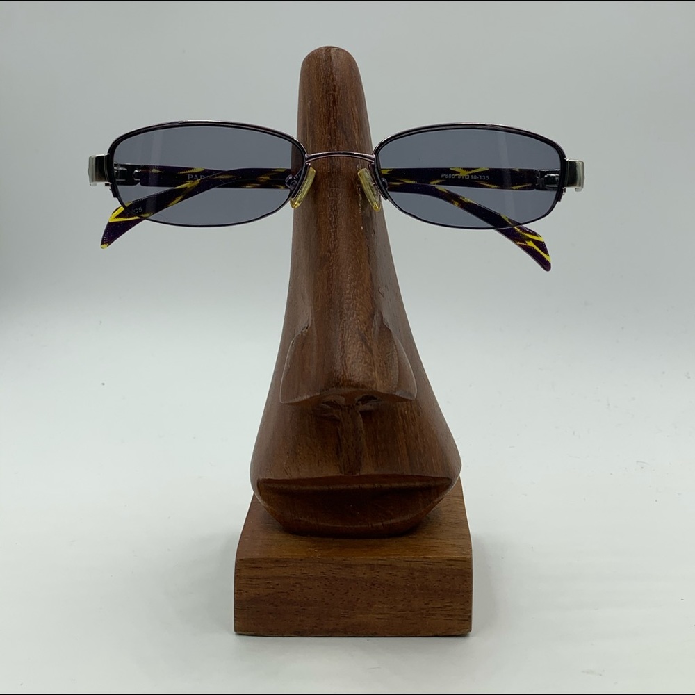 Padova P880 Purple Oval Half Rim Sunglasses Frames